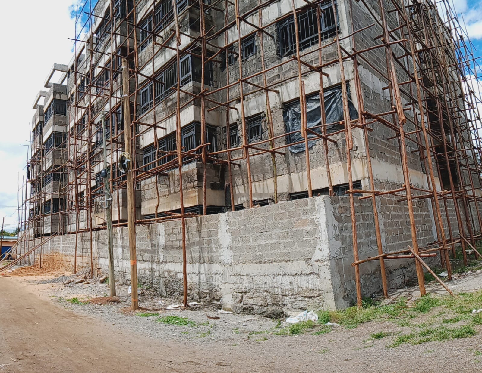 Commercial building construction