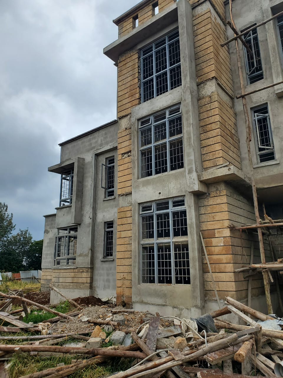 Construction progress