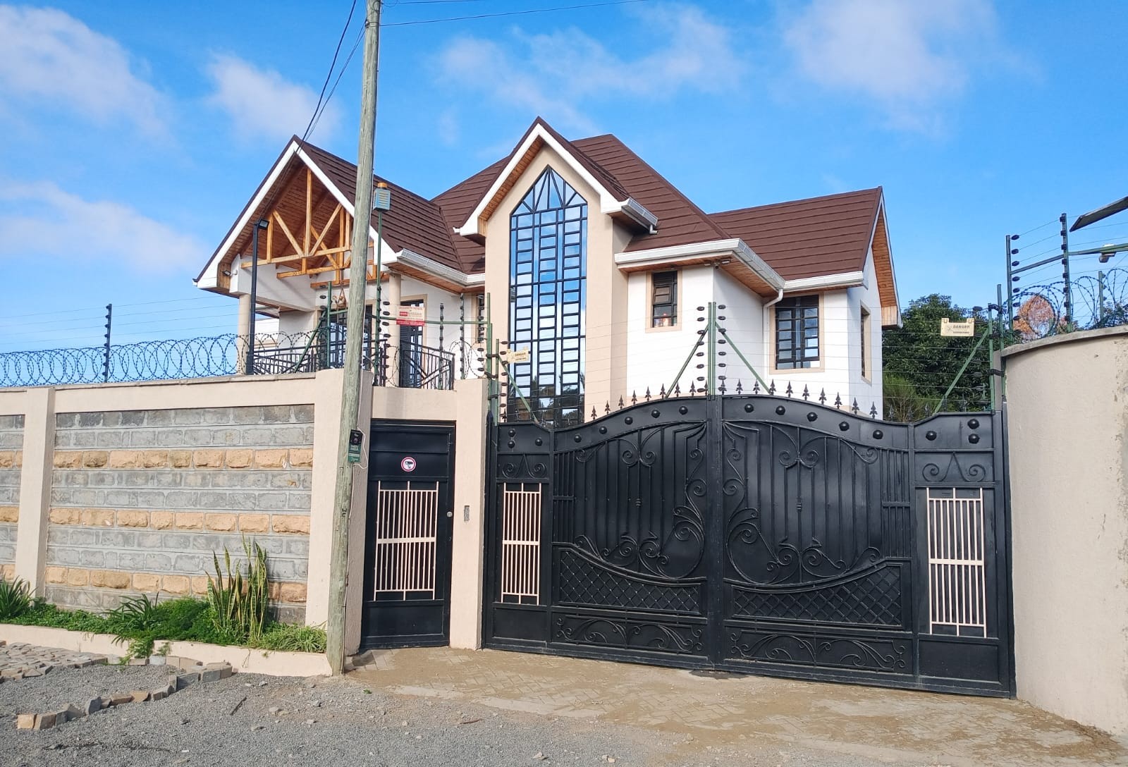 Completed Ndiwanjo luxury residence in Kenya